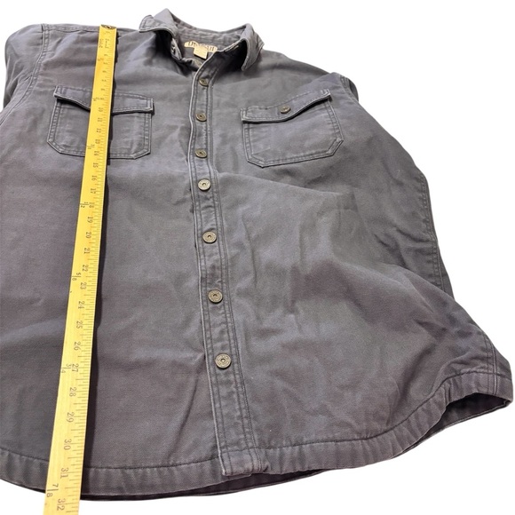 Duluth Trading Fleece Lined Canvas Workwear Jacket Heavy Men’s Size XL-Tall - Picture 10 of 11